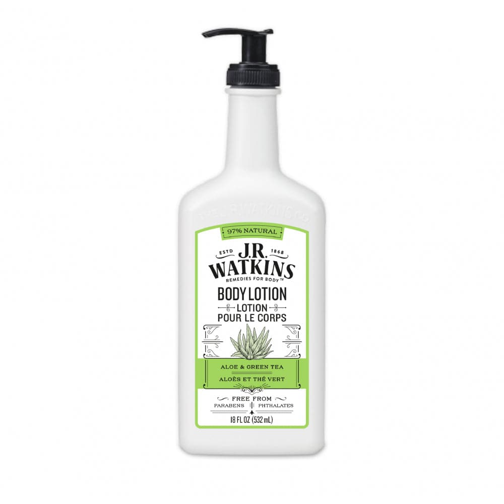 JR Watkins Natürliche Körperlotion Aloe & Grüner Tee
