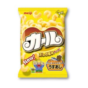 Meiji Light and herzhaft Maispuffs