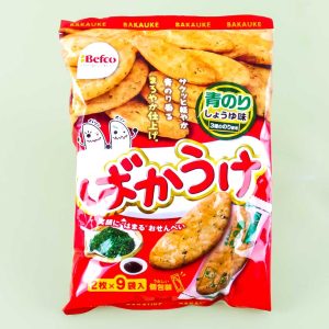 Befco Kuriyama Bakauke Reisknacker – aonori