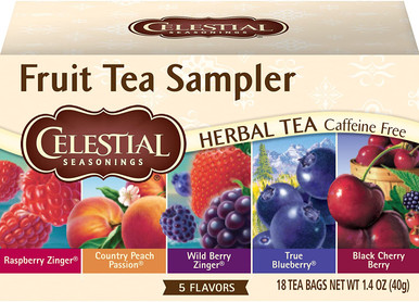 Celestial Seasonings Früchtetee Sampler, 18 Stück