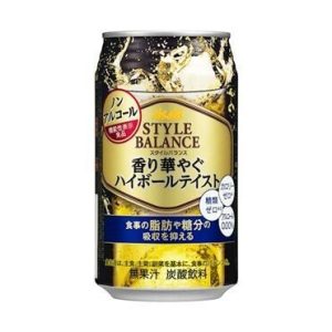Asahi, Japanischer Alkoholfreier Whisky mit Soda-Geschmack, “Style Balance, Hi-Ball”, 350ml