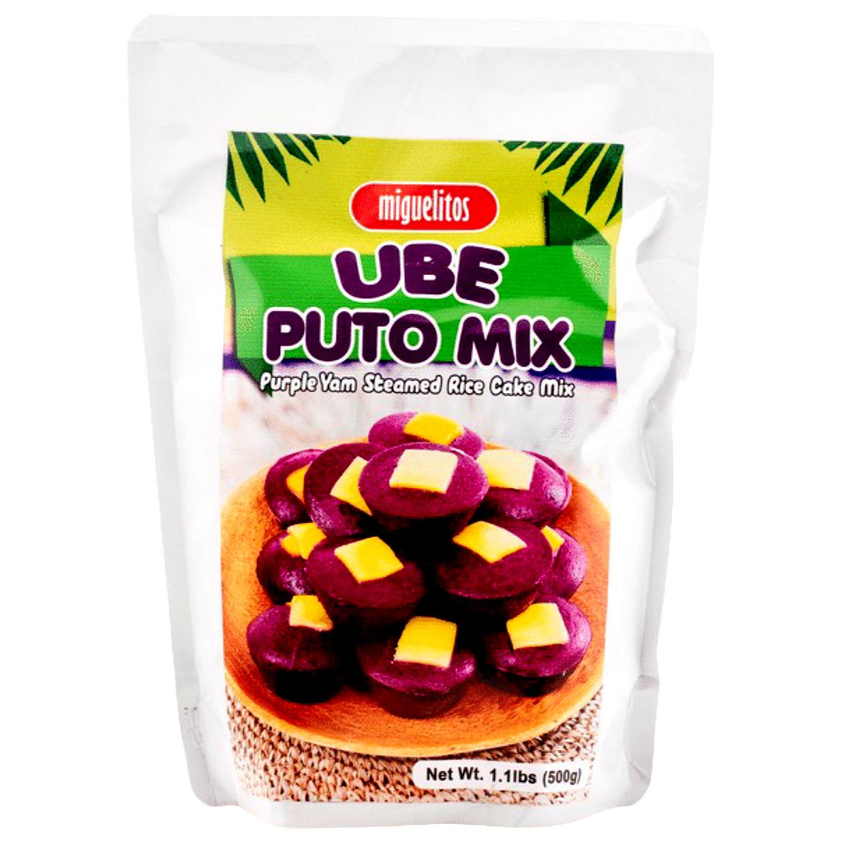 Miguelitos – UBE Puto Mischung – Violett Yam Gedünsteter Reiskuchen Mischung – 500 G
