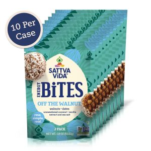 sättva vida neu – von den Walnussenergiebissen, (10 pro Fall) – 2pack