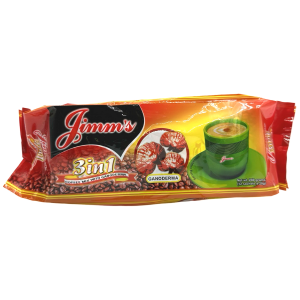 Jimm’s – 3in1 Kaffeemischung mit Ganoderma – 12 Beutel – 240 g