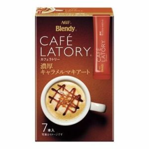 Ajinomoto, Cafe Latory, Karamell Macchiato, 7 Sticks in 1 Box