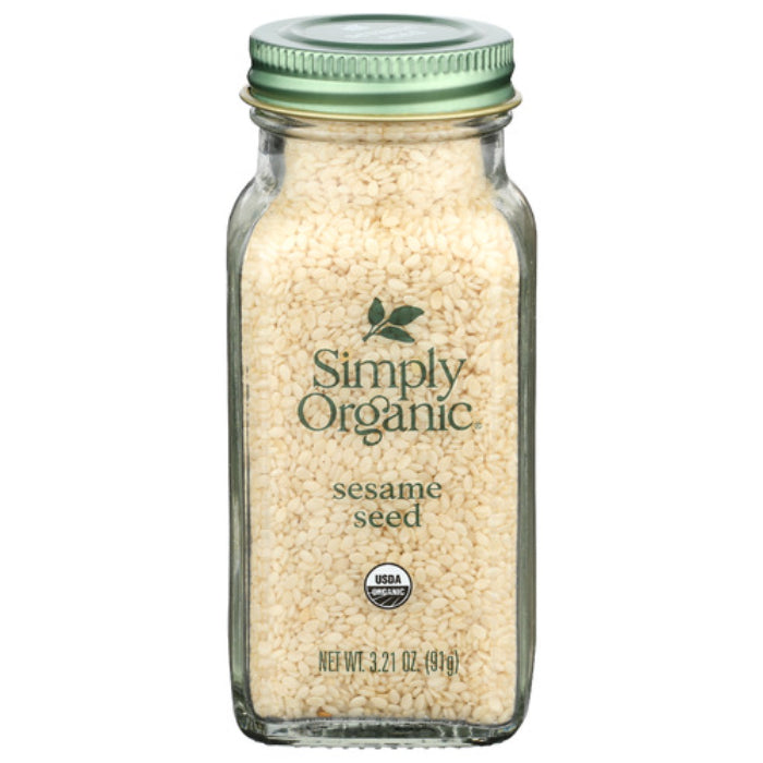 Simply Organic – Sesam sesam vollständig zertifiziert Bio, 3.21 Unzen – Packung o