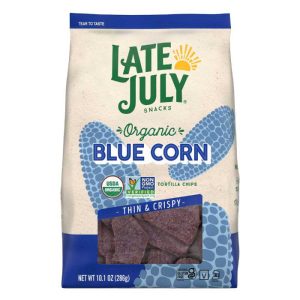 Late July – Restaurant Style blaue Tortilla-Chips, 10,1 Unzen Packung mit 9