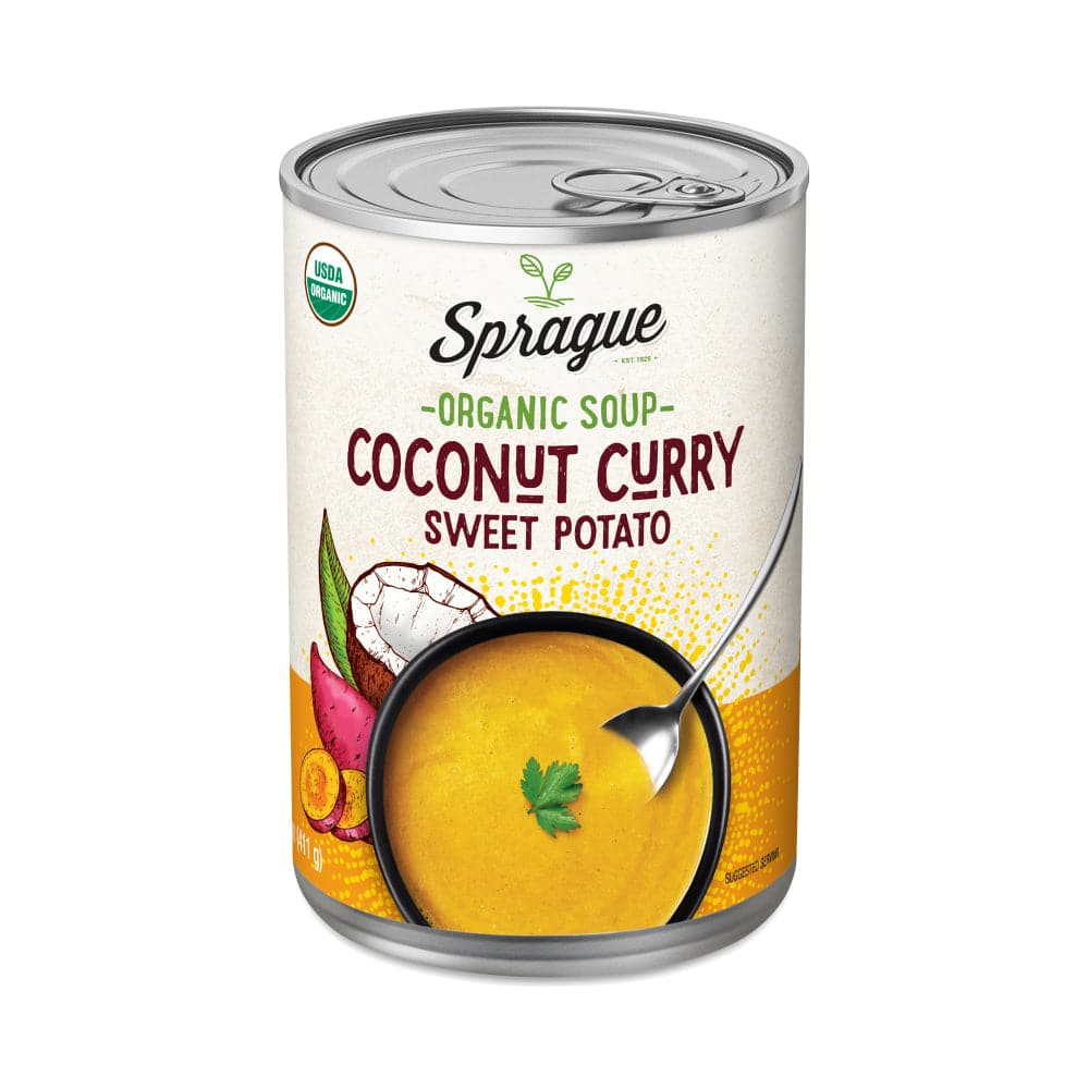 Spragua – Kokosnuss Curry Süßkartoffelsuppe 14.5 Oz – ((Packung mit 6))