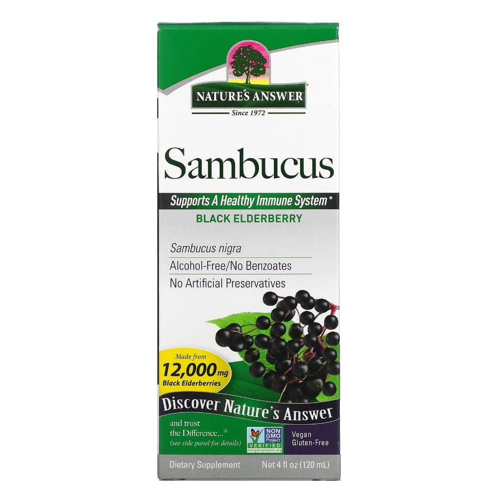 nature- Antwort – sambucus ursprüngliche Flüssigkeit – – 4oz