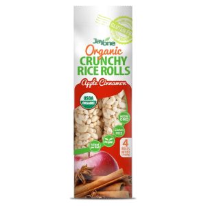 Jayone Apfel Zimt knusprige Reis Snack Rolle