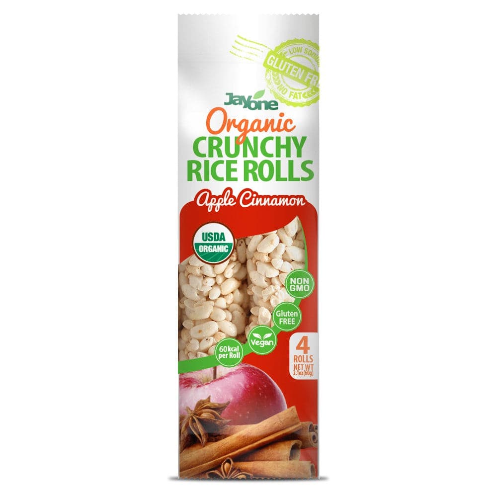 Jayone – Apfel Zimt knusprig Reis Snack Roll