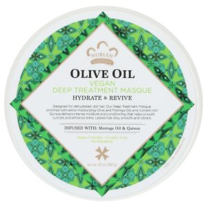 Nubian Heritage Olivenöl vegane Tiefenbehandlung maskiert – – 12oz