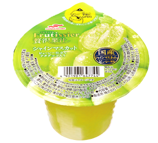 Maruhanichiro, Chotto Zeitaku, Muskat Jelly mit Natadecoco, 190g