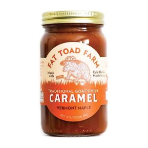 Fat Toad Farm Vermont Ahorn Ziege Milch Karamell Gläser – 12 x – 8oz