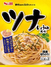 S&B, Spaghettisauce, Mazerudake, Thunfisch & Mayo, Sojasauce, 81.4g
