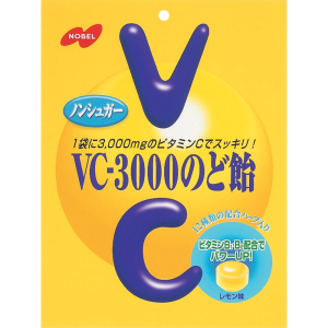Nobel VC-3000 Vitamin C Kehlkopfbonbons 90g – Hergestellt in JAPAN – Tokyo Sakura Mall