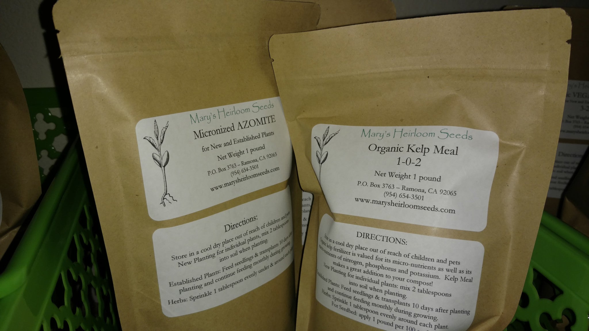 COMBO: Mikronisiertes Azomit & Kelp Meal