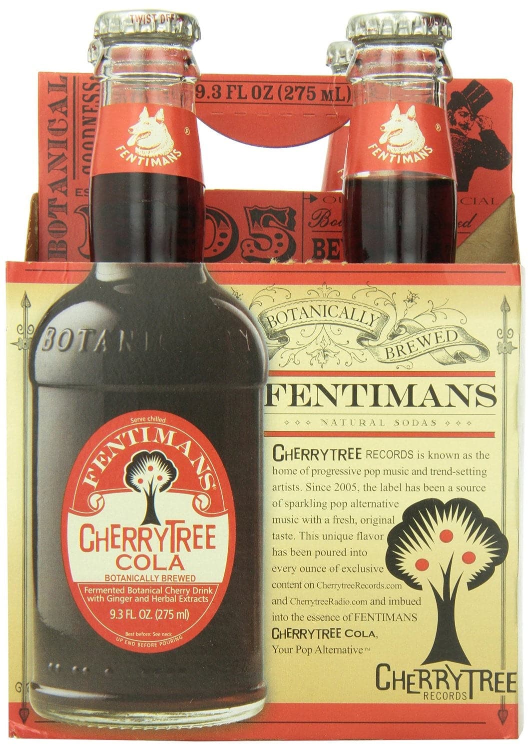 Fentimans Kirsche Tree Cola – Natürliche, botanisch gebraute Erfrischung