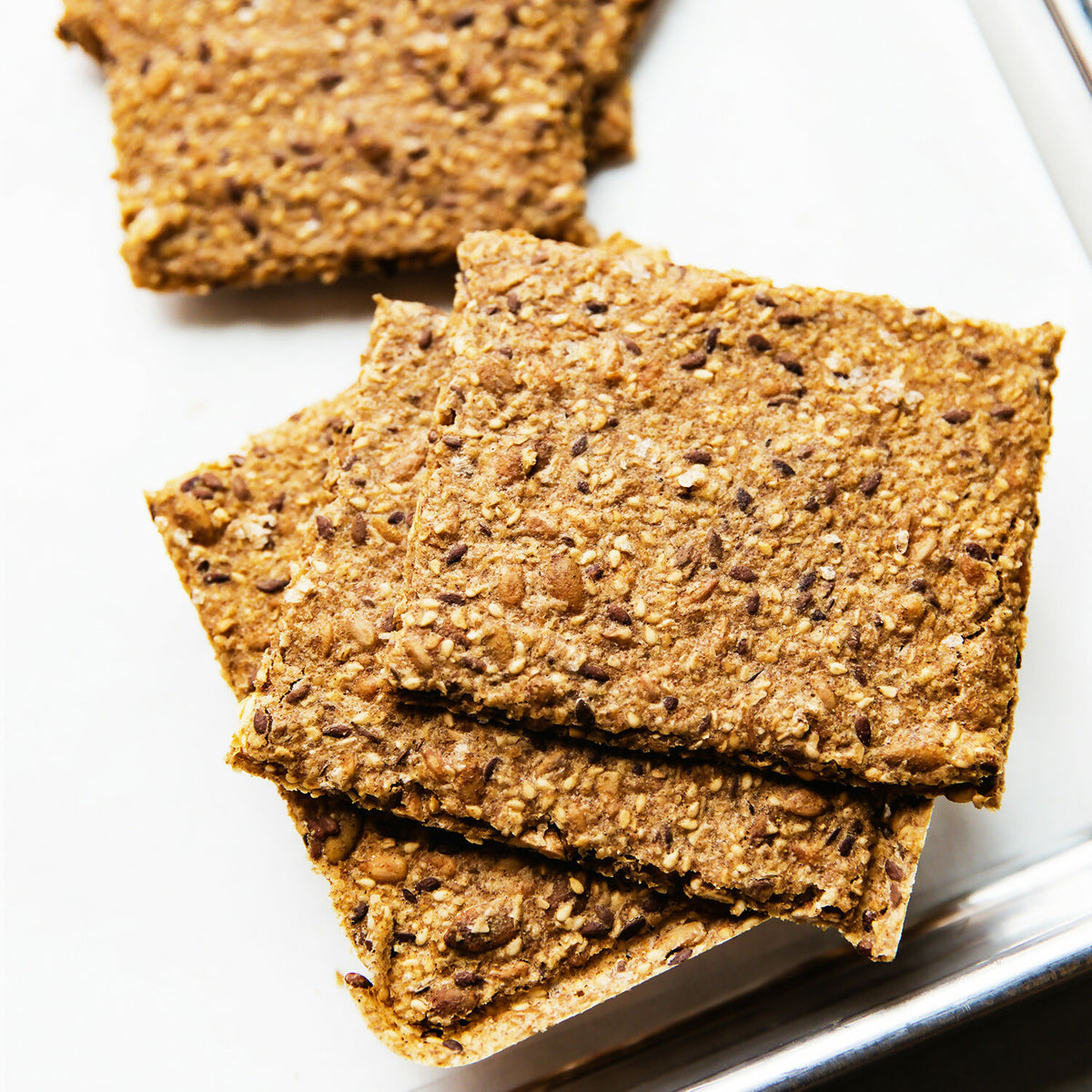 Norwegian Baked Knekkebrød – Meersalzflocken Bio – 2,5 LB Bulk Tasche