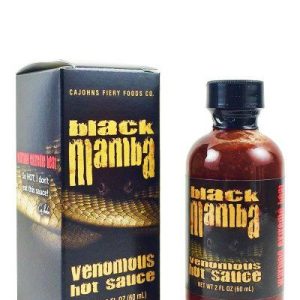 schwarze Mamba extrem scharfe Sauce, . – 2oz