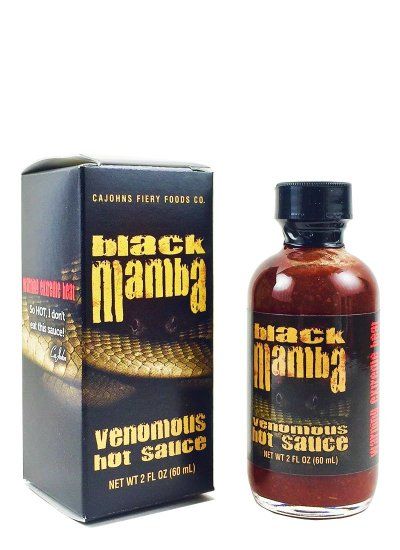 Black Mamba Extreme Chilisauce, 2oz