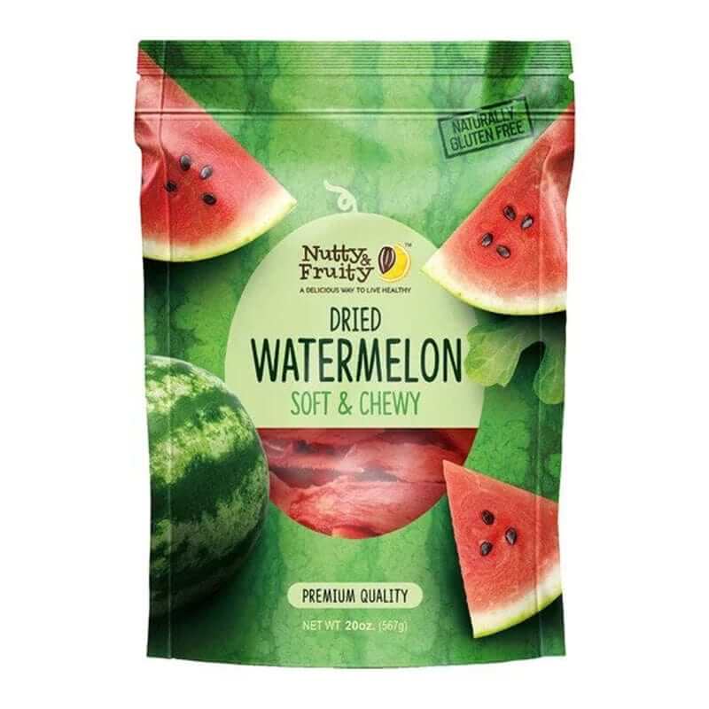 Nutty & Fruity getrocknete Wassermelone weich und kauig