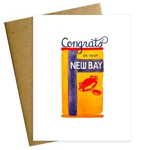 Maggie Moore Studio – Congrats on Your New Bay Babykarte