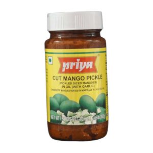 Priya Cut Mangogurken in Öl (mit Knoblauch)