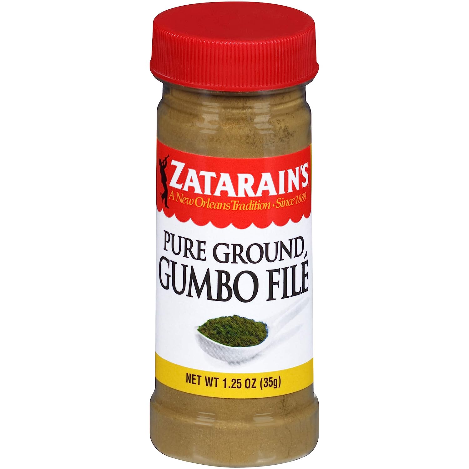 Zatarains Gewürz Gumbo Datei 1.25 Oz – Packung von 12