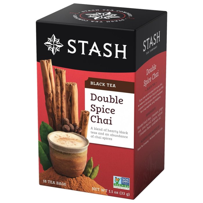 Stash Double Spice Chai Essence Tee, 18 Beutel – Packung mit 6