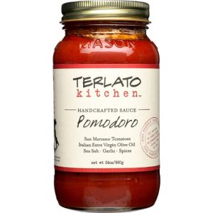 Terlato Kitchen Soße Pomodoro smll Charge 24 Unzen – Packung mit 6