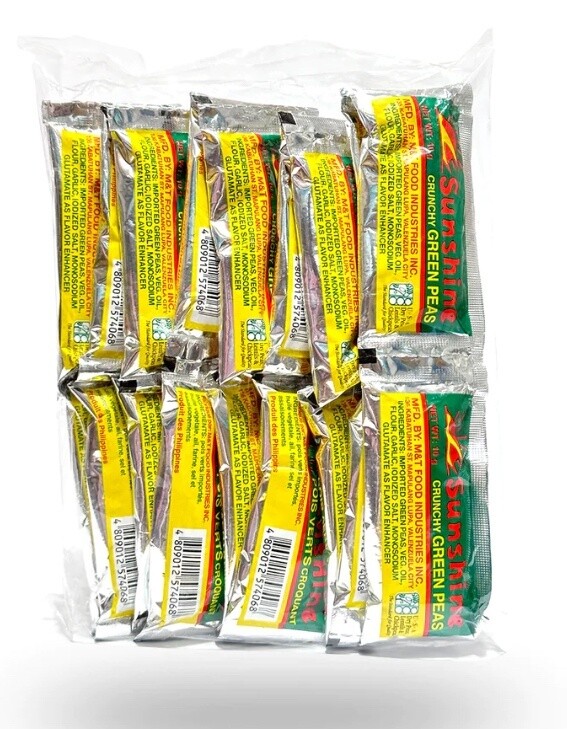 Sunshine knusprig grüne Erbsen 20G
