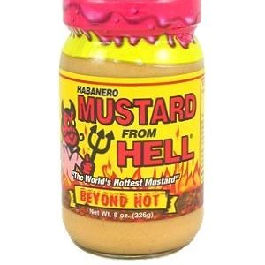 Habanero Senf aus der Hölle. – 8oz