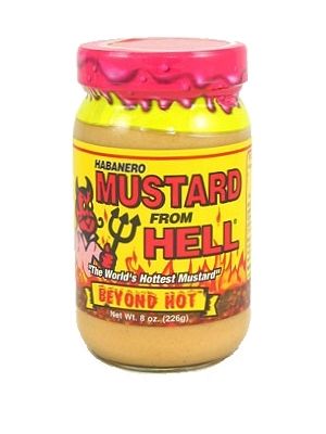 Habanero Senf aus der Hölle, 8oz