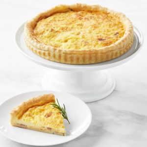 9′′ Speck & Zwiebel Quiche