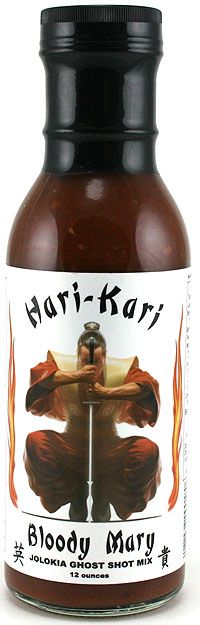 Hari Kari Bloody Mary Jolokia Ghost Shot Mischung, 12 Unzen