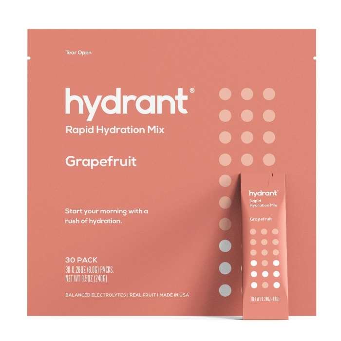 Hydrant – Hydrate Grapefruit Hydration Mischung, 30 Beutel
