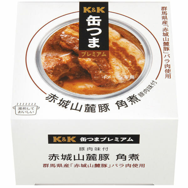 Kokubu, Kantsuma, “Buta Kakuni”, gekochtes Schweinefleisch mit Sojasauce 150g, in Dosen