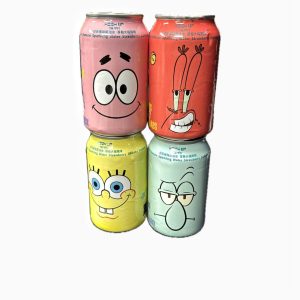 Hoch oben japanische Ramune funkelndem Wasser Erdbeere Daifuku