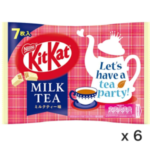Kit Kat Mini Milch Tee Geschmack x 6 Tasche limitierte Edition Geschmack japan – tokyo sakura Mall