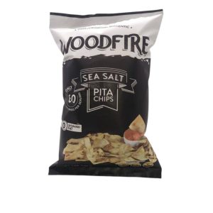 Sea Salz traditionelle handgemachte Pita Chips Taschen – 12 x – 5oz
