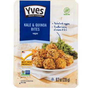 Yves – Kale und Quinoa Bites, 8.2oz – Packung mit 6 Stück