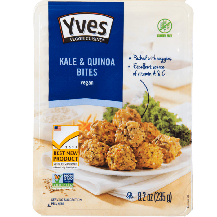 Yves – Kale und Quinoa Bites, 8.2oz – Packung mit 6 Stück