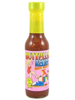 Buttplug Relief Extra Heiße Chilisauce, 5oz
