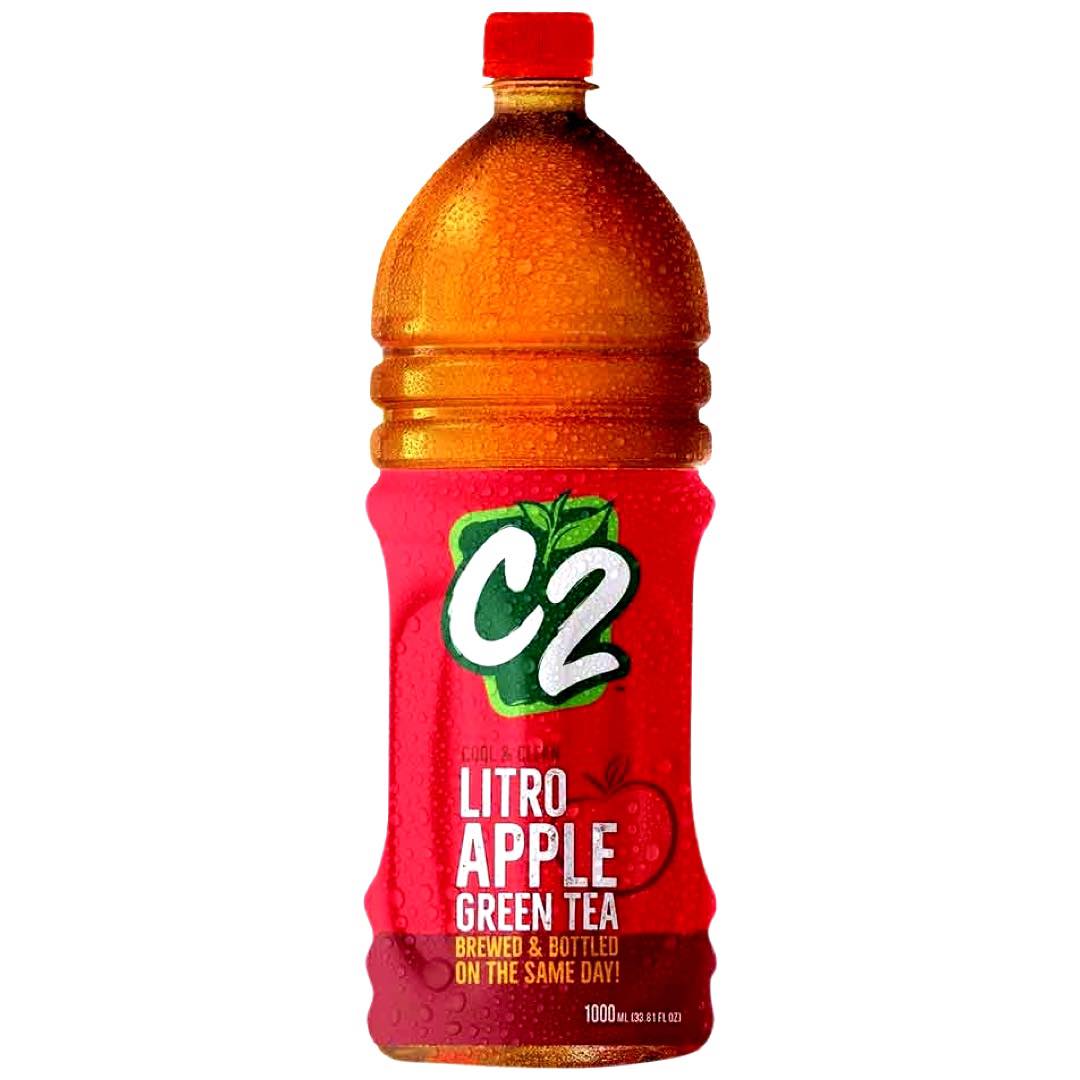 C2 Cool & Clean – Apfelgrüner Tee – 1000 ml