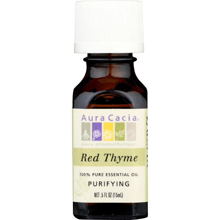 Aura Cacia Ätherisches Öl Thymian rot, 0,5 oz (Packung mit 1)