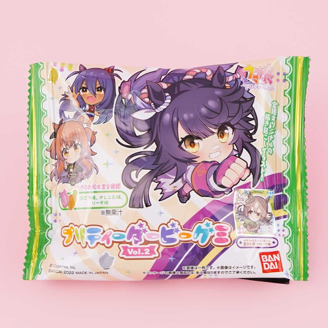 BANDAI Uma Musume Hübsche Derby Gummy Süßigkeiten Vol.2