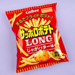 Calbee Sapporo Langer Kartoffelsnack – Kartoffeln & Butter
