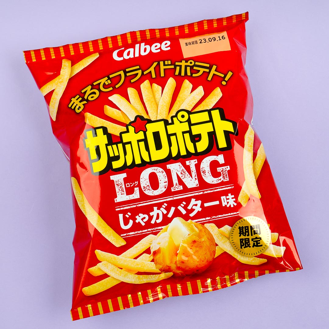 Calbee Sapporo Langer Kartoffel-Snack – Kartoffel & Butter