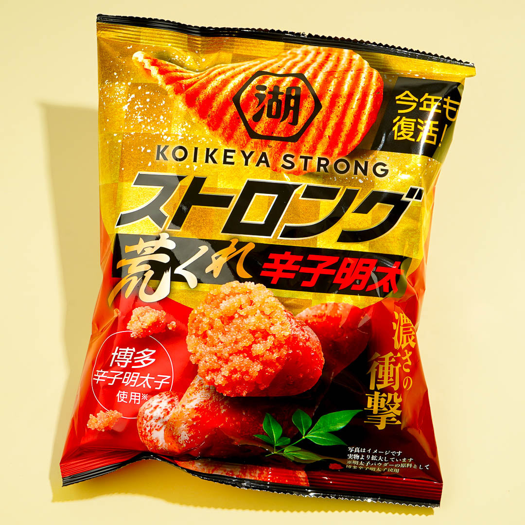Koikeya Starke Kartoffelchips – scharf Cod Roe